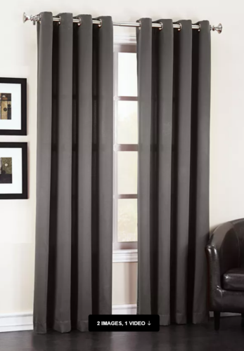 Sun Zero Grant 54″ x 95″ Grommet Top Curtain Panel