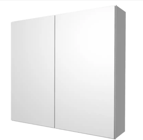 Build Essentials White 42 Inch Tall Slab Door Left / Right Hinge Wall Cabinet