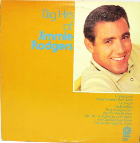 Big Hits of Jimmie Rodgers, Vinyl Album