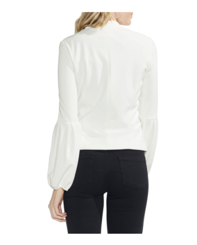 Vince Camuto Blouson Sleeve Jacket, Size Large - White