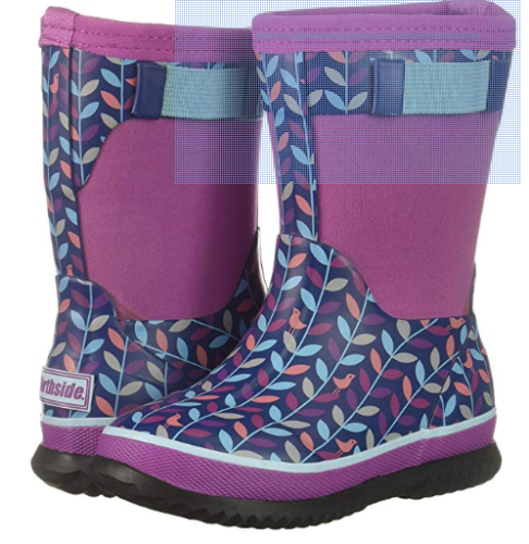 Northside Toddlers Girls NEO Rain Boot Navy/Purple 11