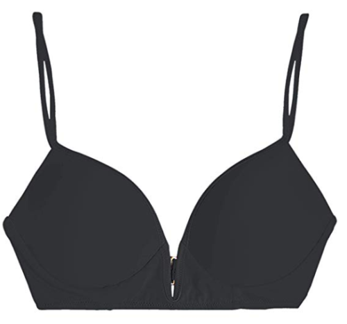 Sundazed Black Maya Bra-Sized V-Wire Bikini Top