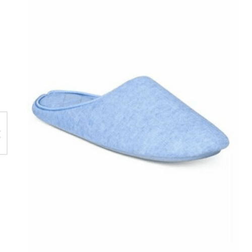 Charter Club Pointelle Closed-Toe Slippers, Size Lage
