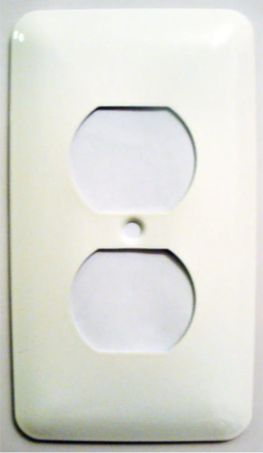 Mulberry 1 Gang Duplex Wall Plate