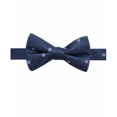 Ryan Seacrest Distinction Mens Canal Pre-Tied Dot Silk Bow Tie