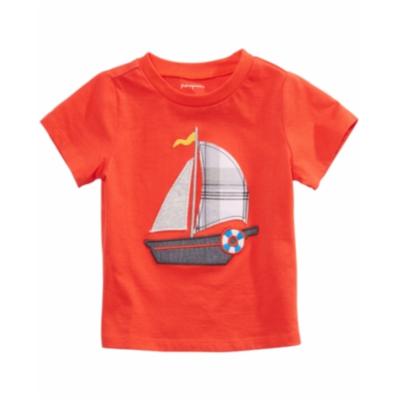 First Impressions Baby Boys Cotton Sailboat T-Shirt, Various Sizes