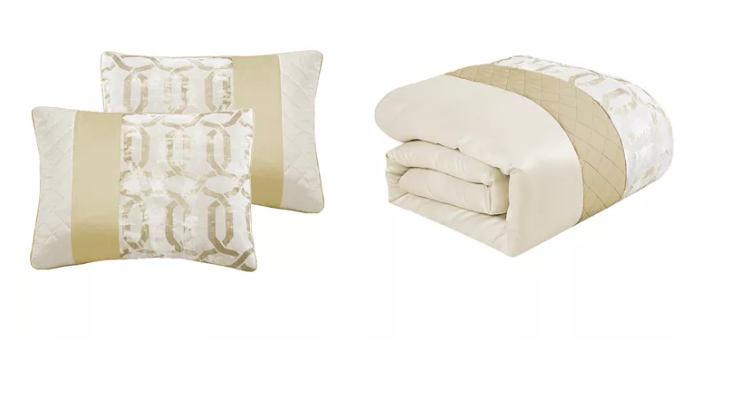 Hallmart Collectibles 14-PC. California King Comforter Set Bedding