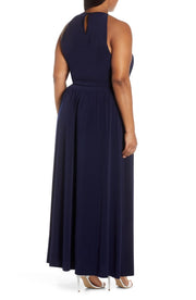 MICHAEL Michael Kors Womens Plus Halter Keyhole Maxi Dress, Various Sizes