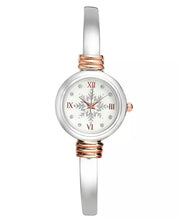 Charter Club Two-Tone Snowflake Cuff Bracelet Watch 24mm