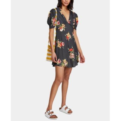 Free People Neon Garden Mini Dress , Size 2