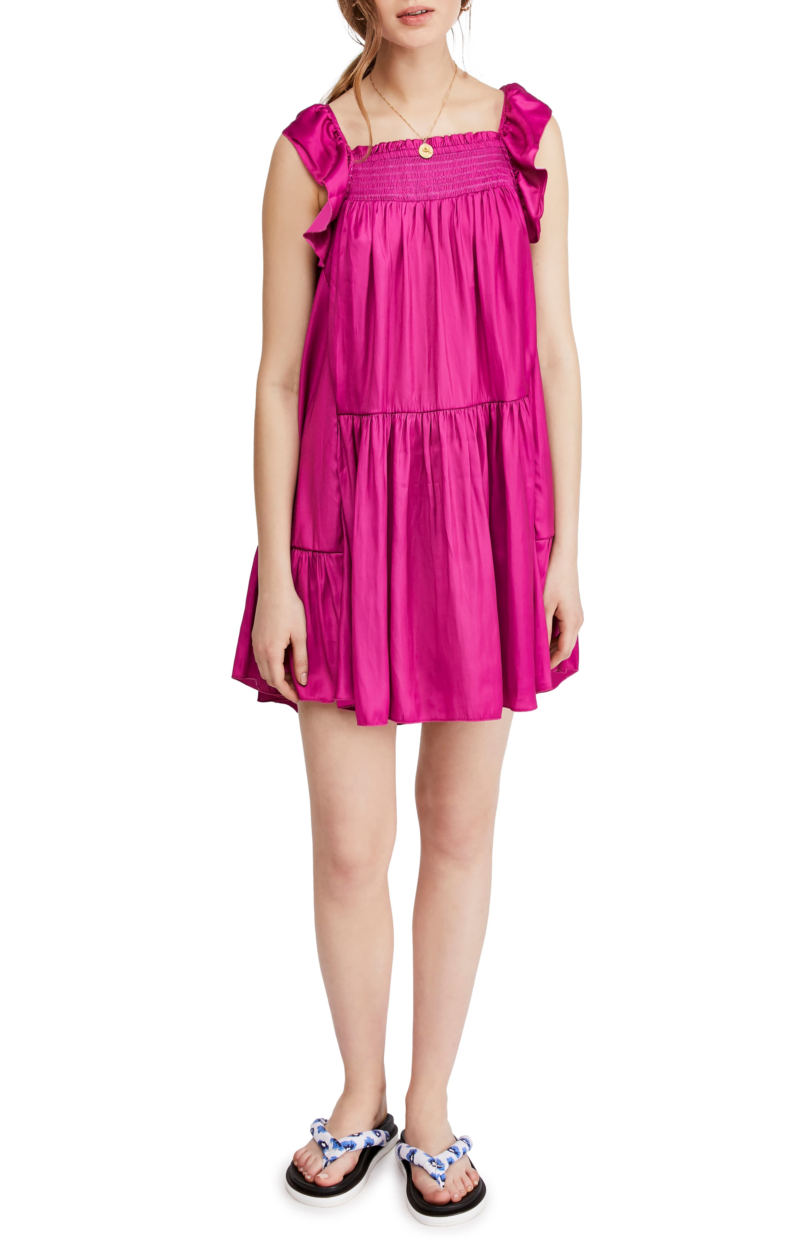 free people want your love mini dress Young And In Love Mini Slip Dress