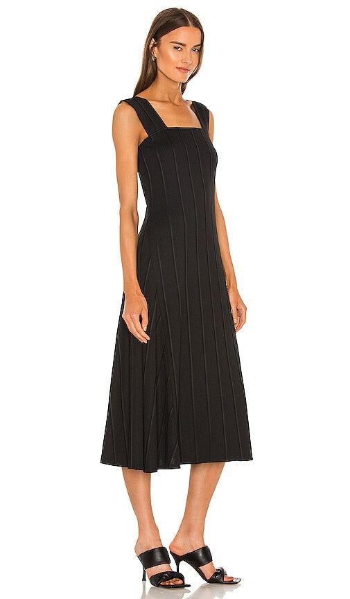 Theory Paneled Midi Dress