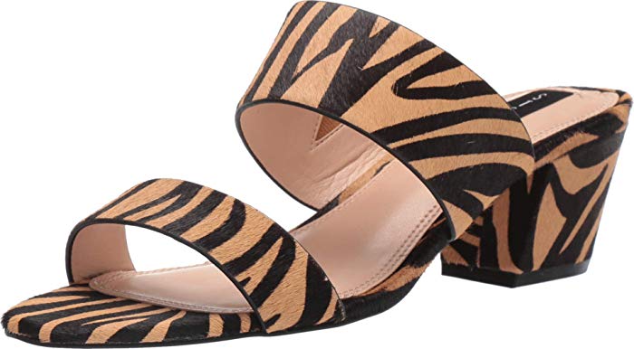 Steven by Steve Madden Womens Viviene Dress Mules, 8 Tiger