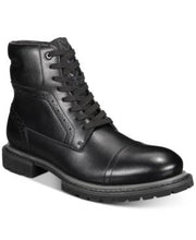 INC International Concepts Men's Leather Tull Lace-up Boots, Color/Size