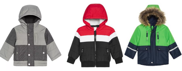 S Rothschild and Co Baby Boys Hooded Colorblocked Jacket