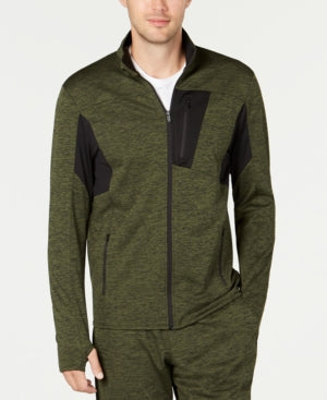 ID Ideology Mens Colorblocked Track Jacket