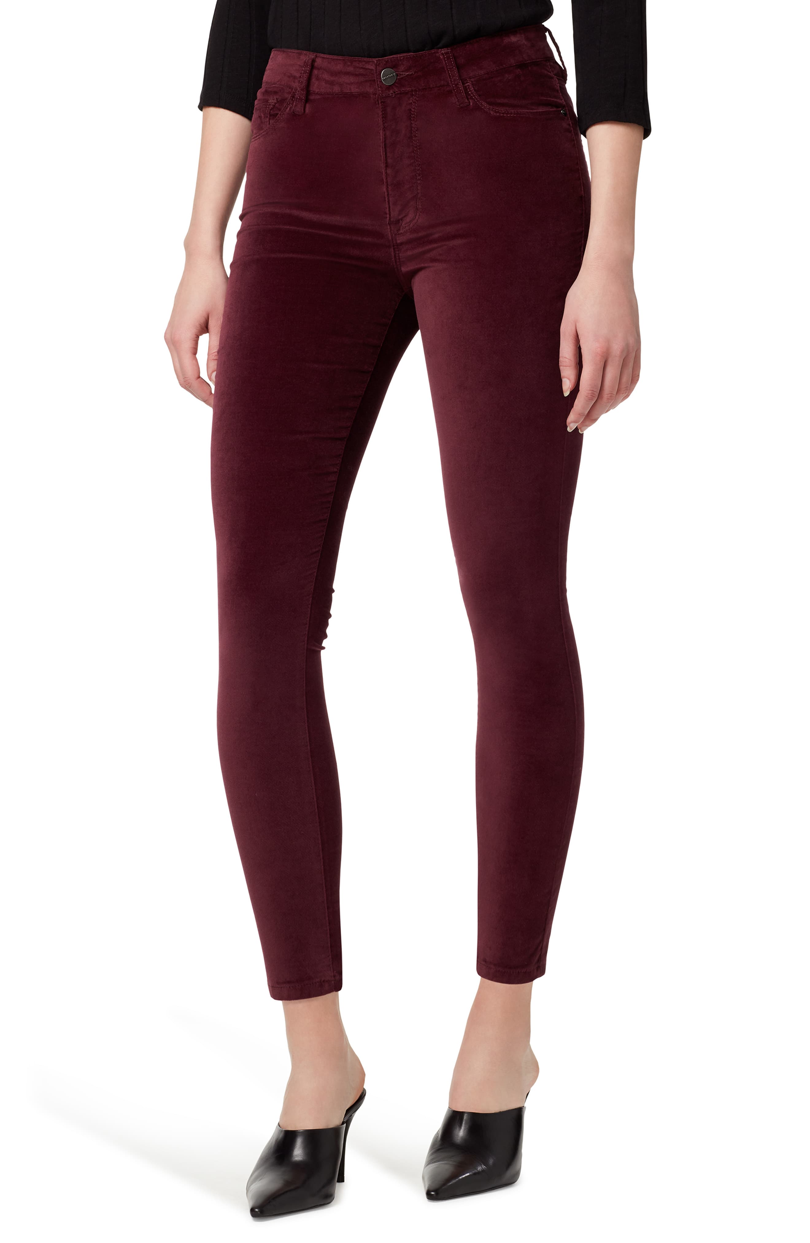 Sanctuary Velvet Skinny Pants, Size 26