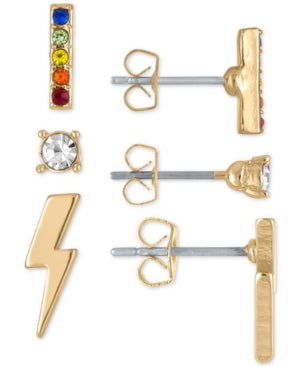 Rachel Rachel Roy Stud Earrings 3-Pc. Gift Set - Multi