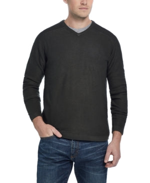 Weatherproof Vintage Mens Soft Touch V-Neck Sweater, Size Medium