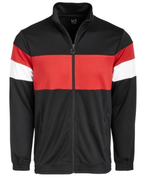 ID Ideology Mens Colorblocked Track Jacket