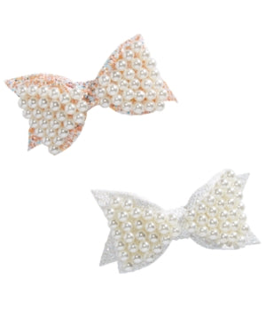 On the Verge Girls 2-Pk. Embellished Bow Barrettes