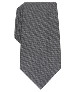 Tasso Elba Mens Classic Herringbone Tie, Choose Sz/Color