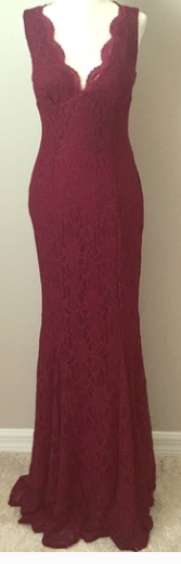 Morgan & Company Womens Sleeveless Full-Length Formal Dress, Size 7/8