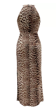 INC Sleeveless Halter Dress, Size XL