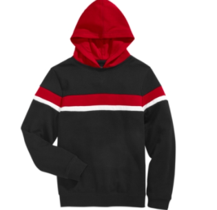 Univibe Big Boys Colorblocked Henley Hoodie