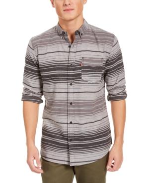 Levis Mens Avalon Striped Flannel Shirt