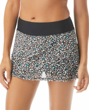 Coco Reef Womens Mesh Layer Wild Card Swim Skort