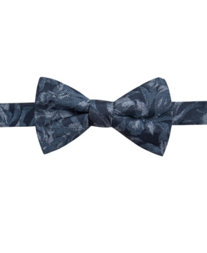 Ryan Seacrest Distinction Mens Bianca Pre-Tied Silk Bow Tie, Various Colors