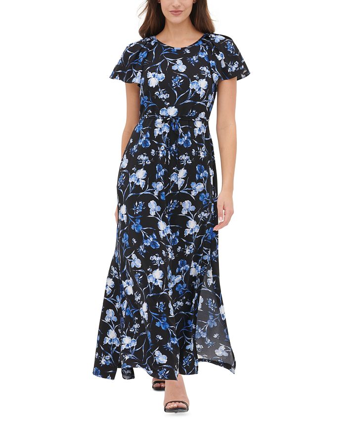 Tommy Hilfiger Floral-Print Maxi Dress