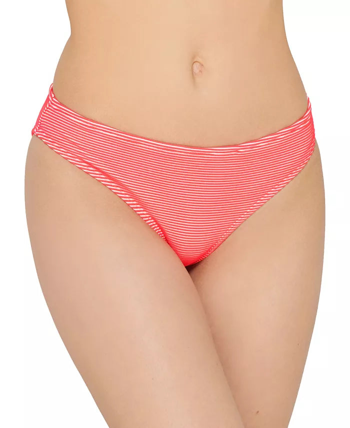 Hula Honey Juniors Rib Illusion Hipster Bikini Bottoms