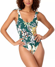 Studio Anne Cole Womens Tropical Bliss One-Piece Style-20SO07312, Size 12