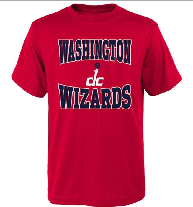 Washington Wizards NBA Boys Basketball Team Shirt Youth Large