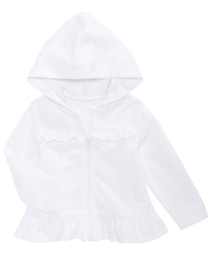 First Impressions Baby Girls Eyelet Hoodie-18Mo