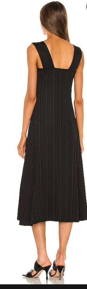 Theory Paneled Midi Dress