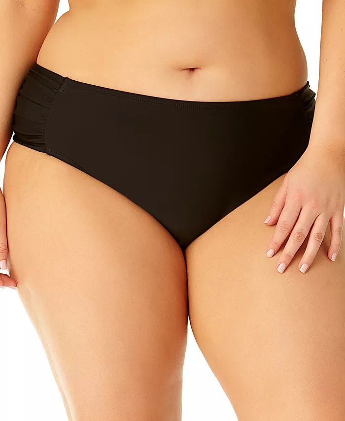 Allure Plus Size Side-Tab Bottoms, Size 20/22