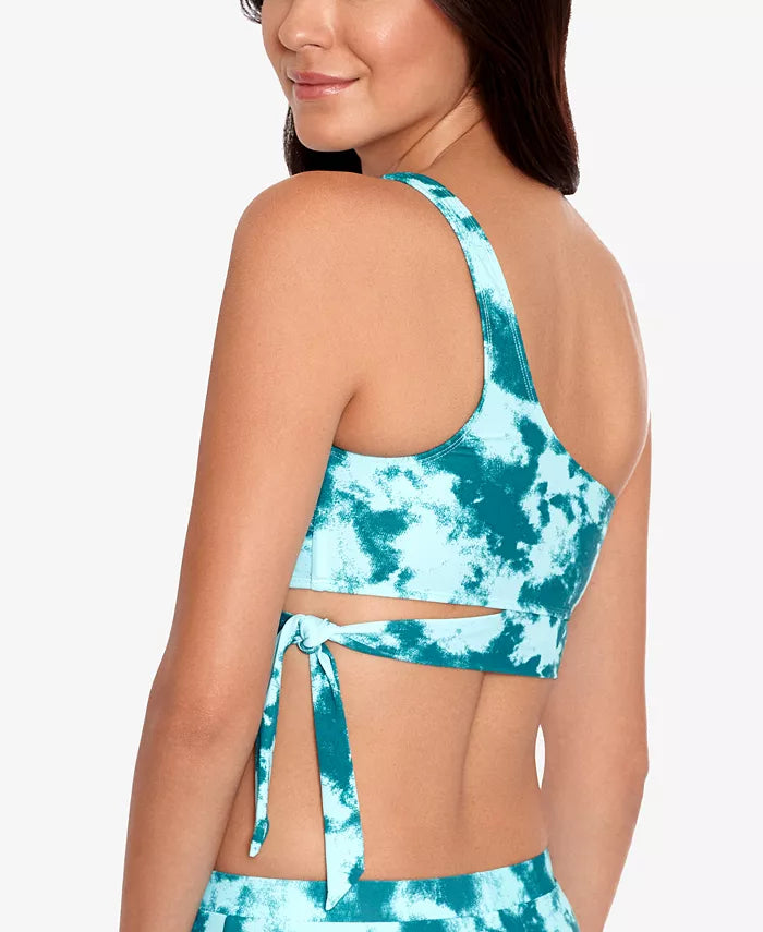 Salt + Cove Sea Foam One-Shoulder Bikini Top