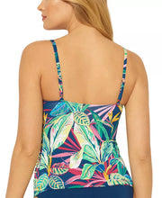 Bleu Rod Beattie Its a Jungle out There Tie-Front Tankini Top