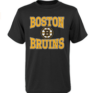 NHL Youth Boys Boston Bruins Team T-Shirt, Size Large