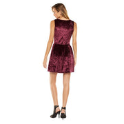 Juniors S.O. R.A.D. Collection by Awesomeness TV Crushed Velvet Skater Dress