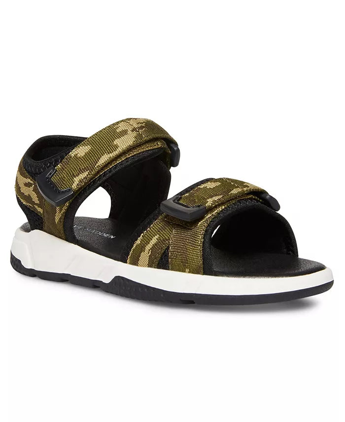 Steve Madden Camo Double Strap Active Big Boys BHomer Sandals