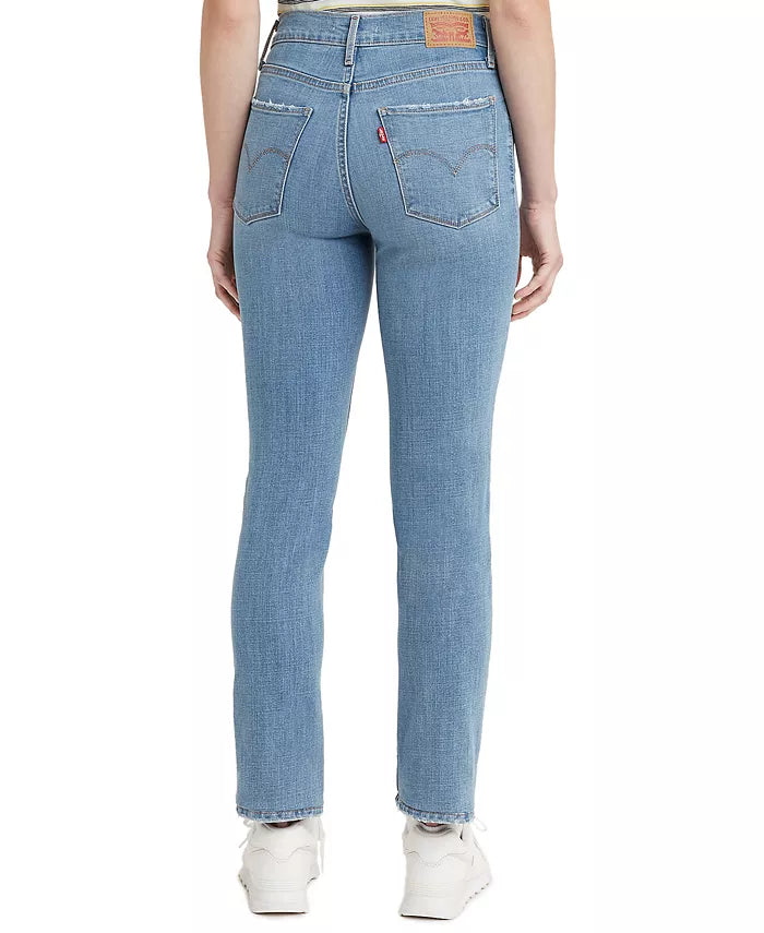 Levis Womens 724 Straight-Leg Jeans in Short Length, Size 24X30