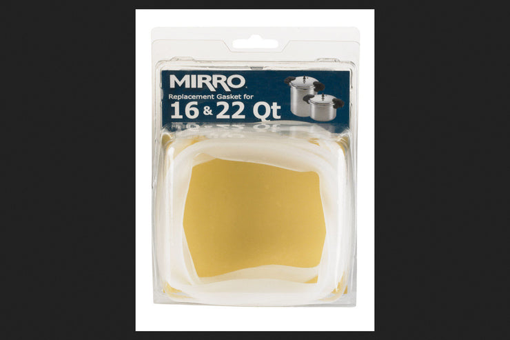 Mirro Rubber Pressure Cooker Gasket 16 and 22 Qt. White