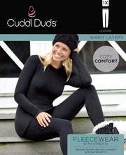 Cuddl Duds Fleecewear With Stretch mid Rise Leggings