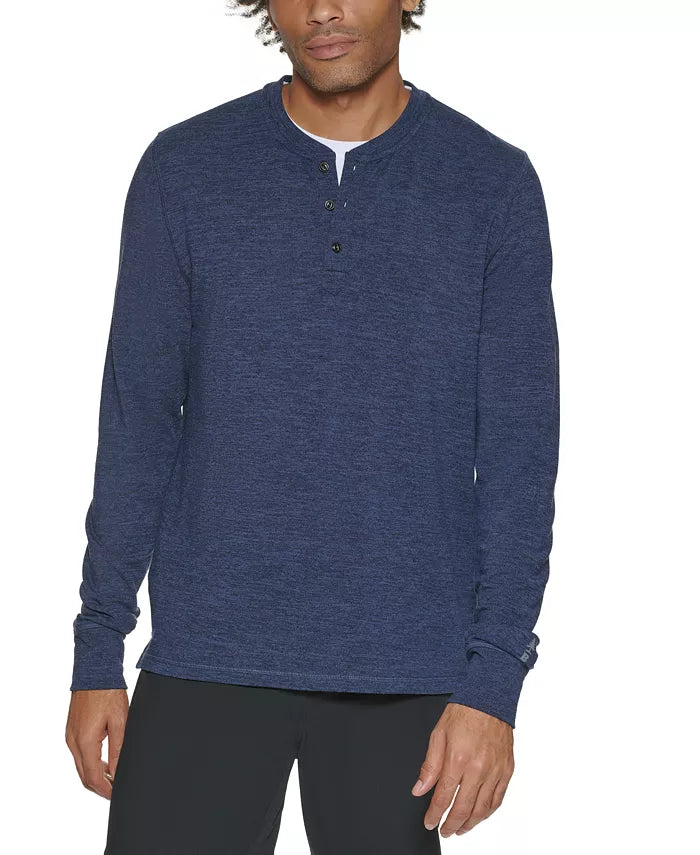 Bass Outdoor Men’s Buffer Zone Stretch Henley