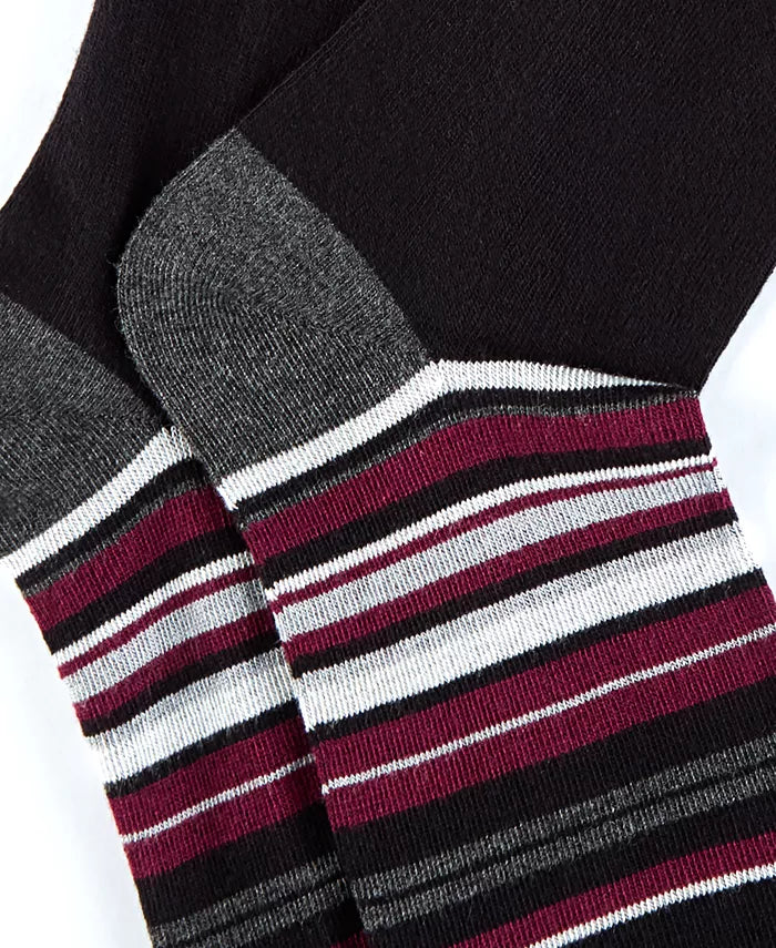 Alfani Mens Striped Dress Socks