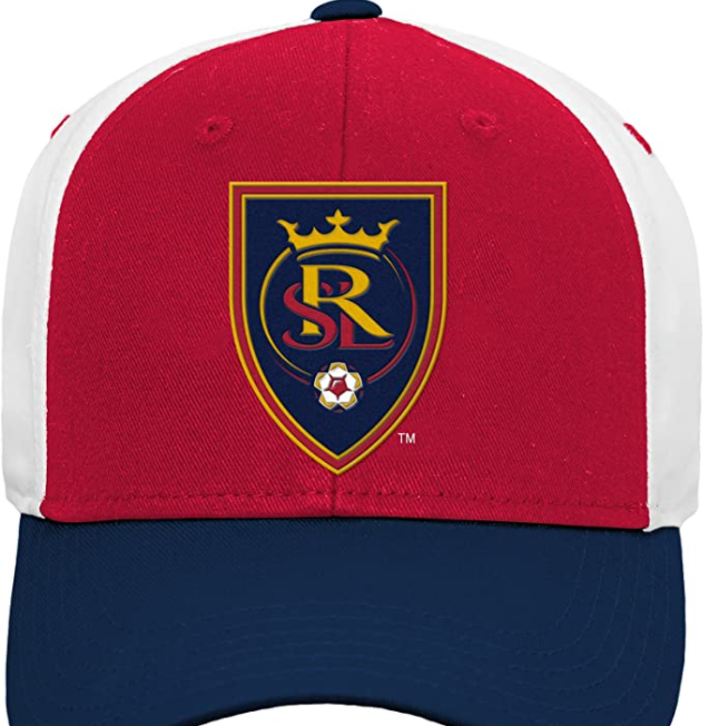 MLS  Youth Boys Soccer Real Salt  Lake Team Hat, Size Small